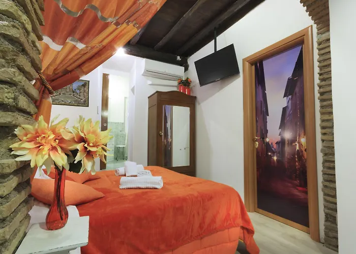 Oda ve Kahvaltı Ventisei Scalini A Trastevere 4*